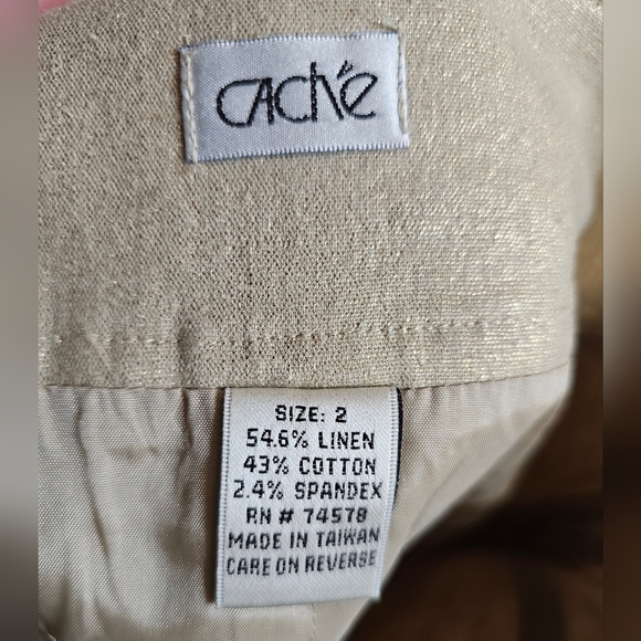 Cache RARE Vintage Women's Metallic 3 Piece Set - Pantsuit/Skirtsuit GORGEOUS!!! - Picture 8 of 11